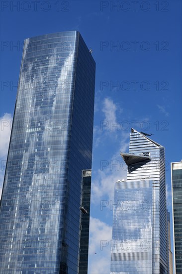 View of The Edge building from the Highline Trail