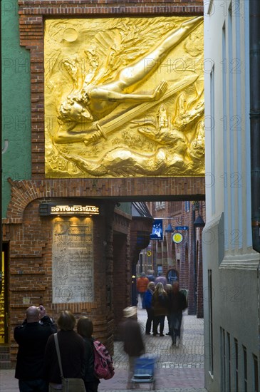 The entrance to Boettcherstrasse