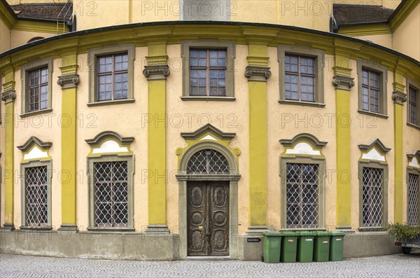 East side of the Basilica of St Martin and St Oswald in Weingarten