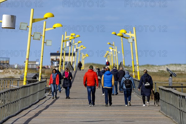 Pier to Sankt Peter-Ording beach