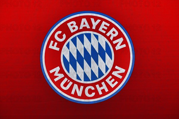 Scoreboard with logo FC Bayern Munich