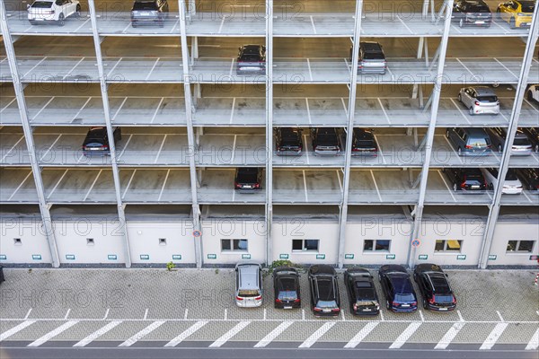 Car park at Duesseldorf Airport