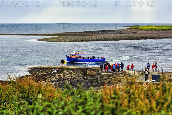 Boat with tourists