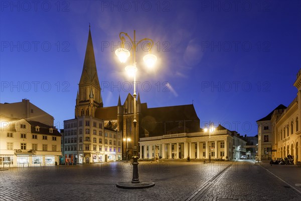 At the market in Schwerin