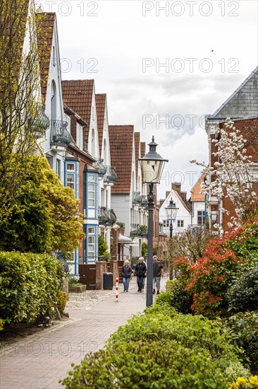 Schlossgang in the old town of Husum