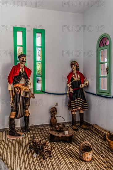 Museum of local history with traditional clothing