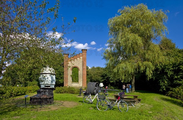 Old pumping station in Wasserhorst