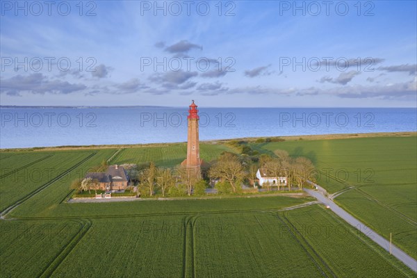 Aerial view over Fluegge