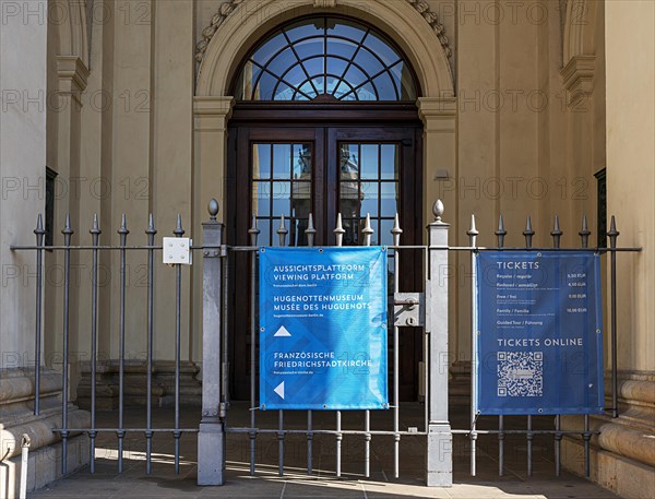 Entrance to the Huguenot Museum in the French Cathedral
