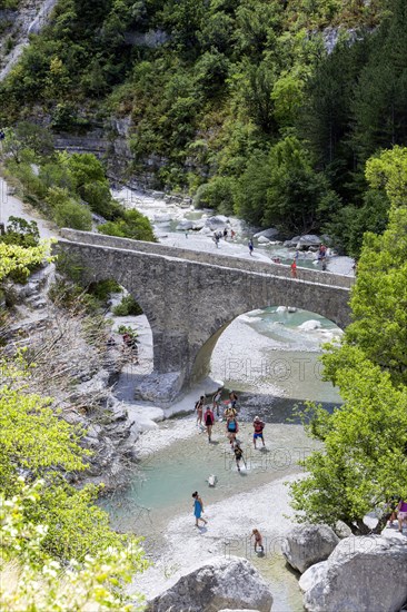 Stone bridge from the Middle Ages