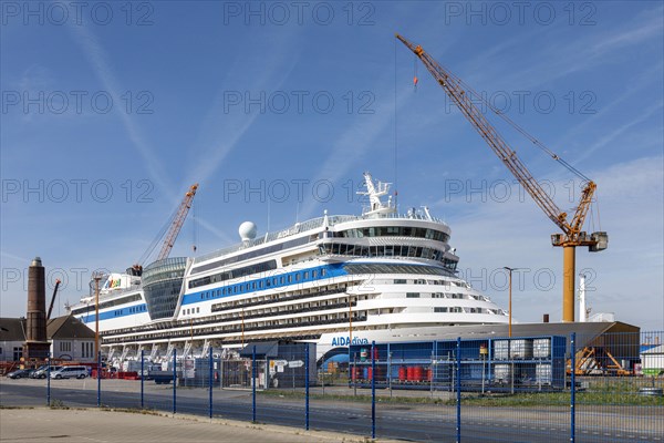 Aida Diva at Lloyd Werft Bremerhaven