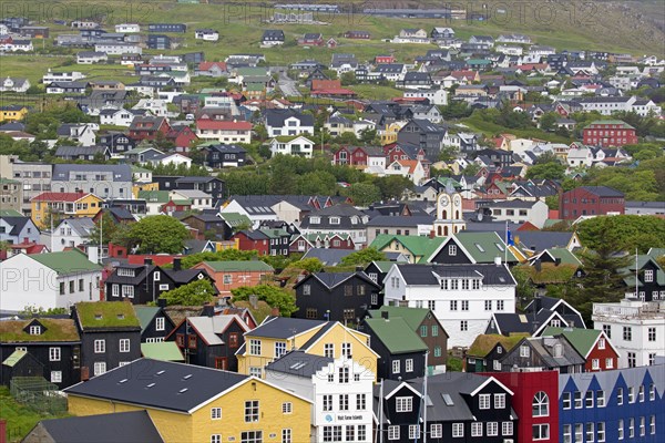 View over Torshavn