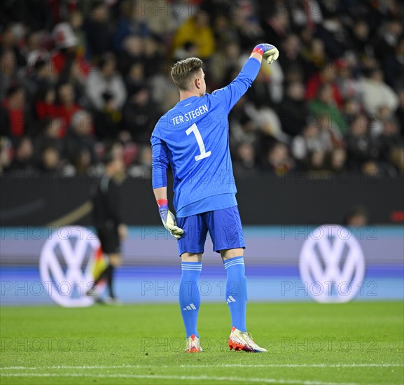 Marc-Andre ter Stegen GER gesture logo VW Volkswagen