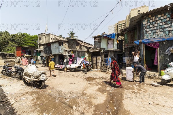 Dharavi in the middle of the city