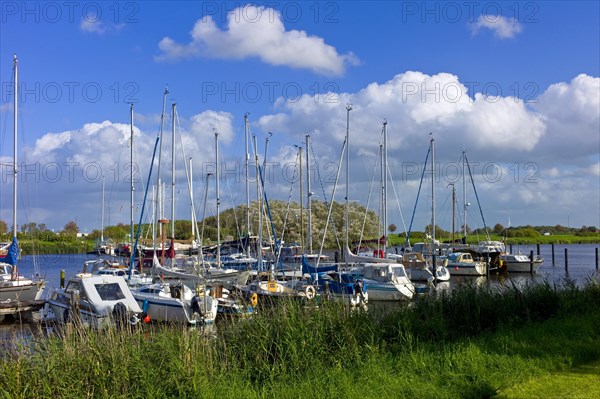 Sailing boats on the Harle