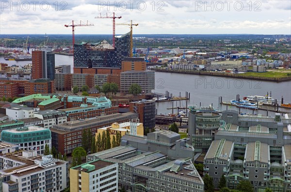 View of the Elbe from the Sankt Michaelis Church