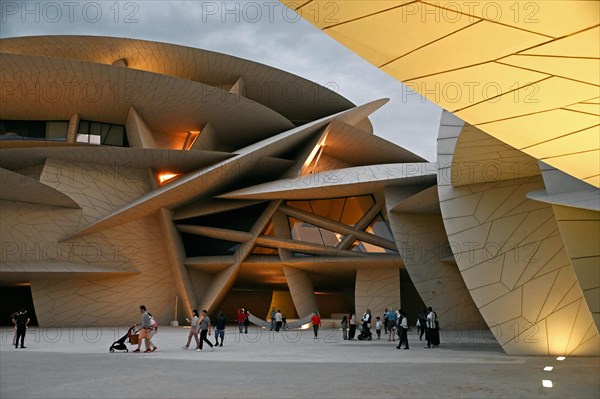 National Museum of Qatar by architect Jean Nouvel