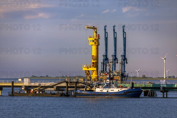 Unloading bridge of the NWO