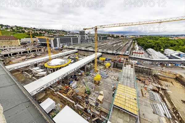 Construction site Stuttgart21