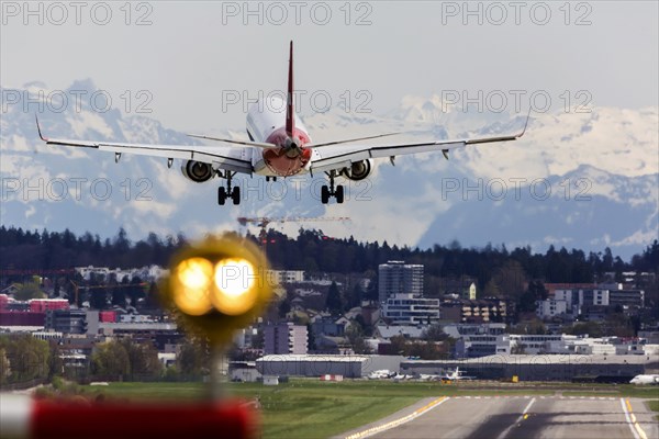 Aircraft on landing