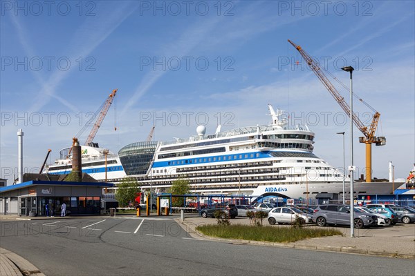 Aida Diva at Lloyd Werft Bremerhaven