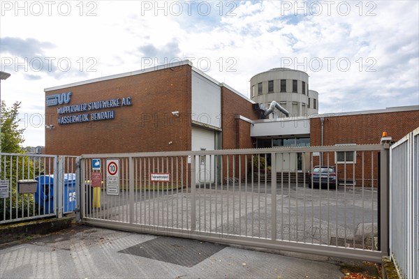 Benrath waterworks of Wuppertaler Stadtwerke AG