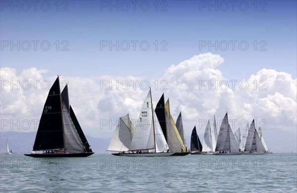 Sailing on Lake Constance