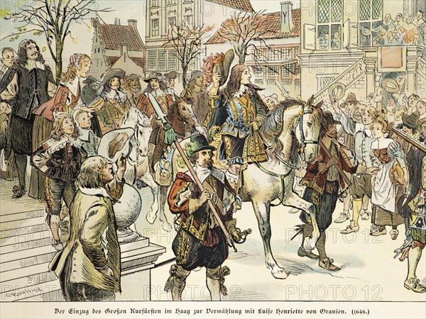 Entry of the Great Elector into the Hague