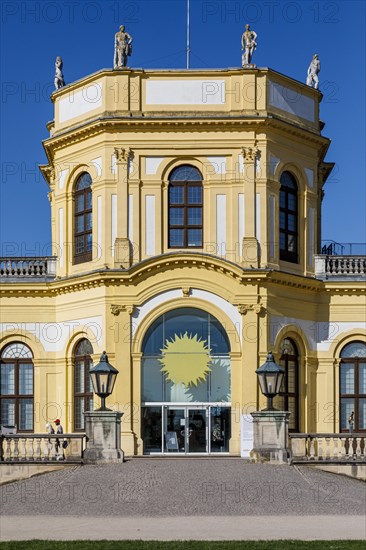 Orangery in the Karlsaue State Park in Kassel