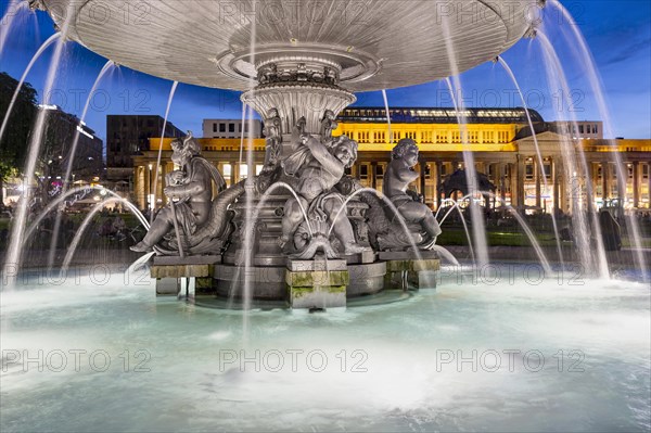 Fountain on the Schlossplatz