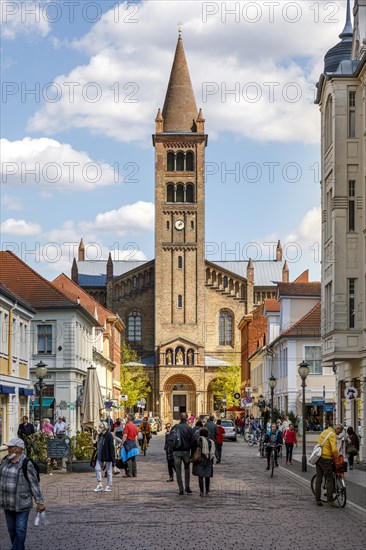 Pedestrian zone Brandenburger Strasse in Potsdam