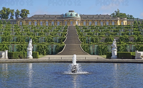 Water basin of the Great Fountain