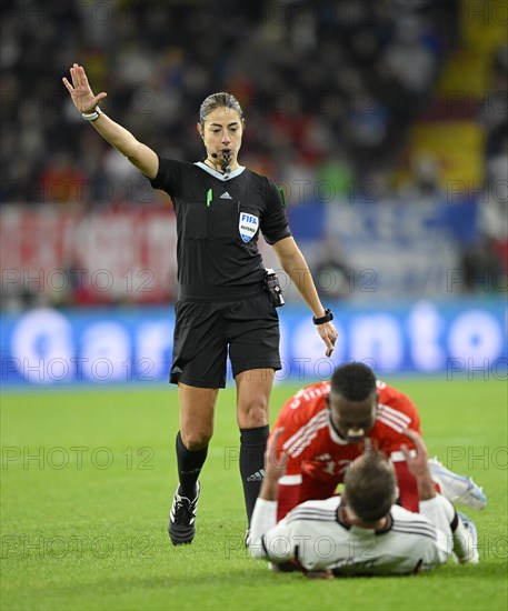 Referee Maria Sole Caputi Italy