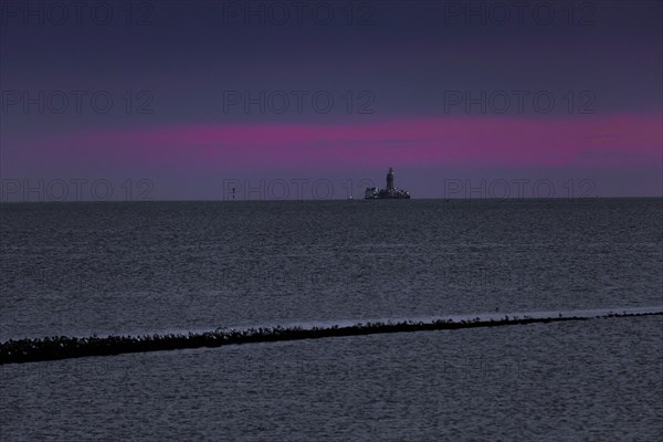 Mittelplate Drilling Platform in Meldorf Bay