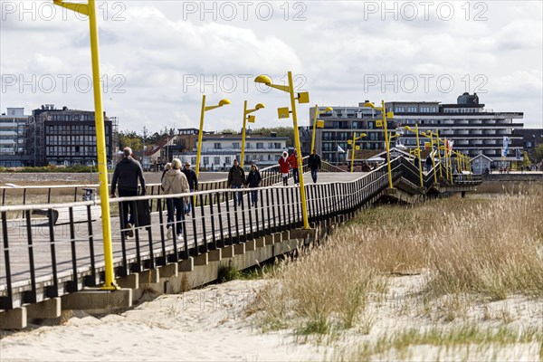 Pier between Bad Sankt Peter-Ording and Sandbank