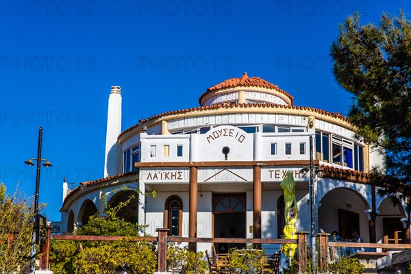 Museum of local history with traditional clothing