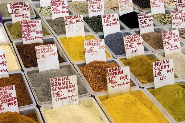 Colourful spices