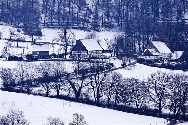 Hof Duempel in winter