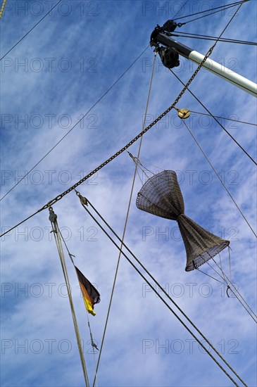 Fish basket of a fishing boat