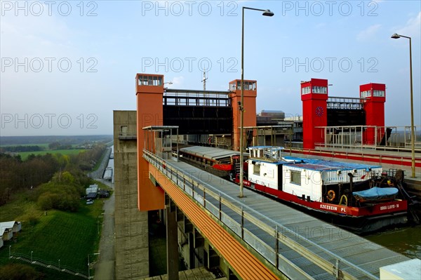 Scharnebeck boat lift in the district of Lueneburg