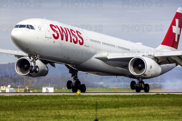 Aircraft on landing