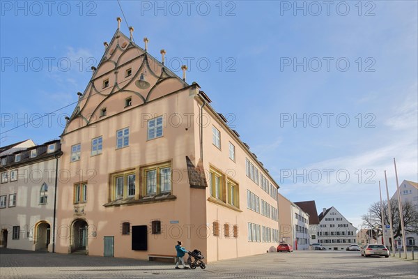 Gothic wheelhouse built in 1534 at the Weinhof