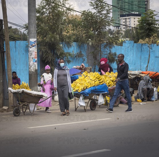 Street scene in Addis Ababa