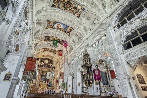 Benediktbeuern Monastery at Corpus Christi