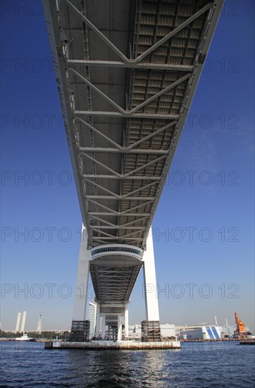 Yokohama Bay Bridge city of Yokohama Kanagawa Japan