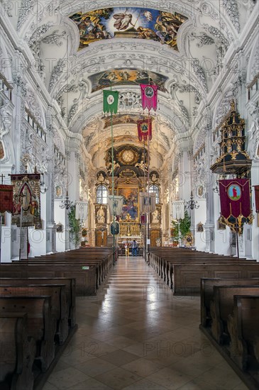 Benediktbeuern Monastery at Corpus Christi