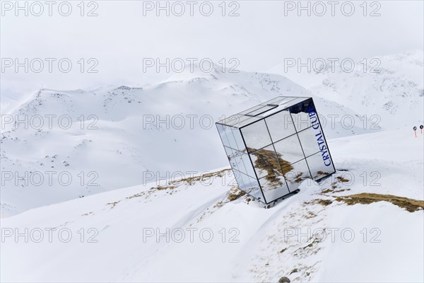 Snow-covered mountains