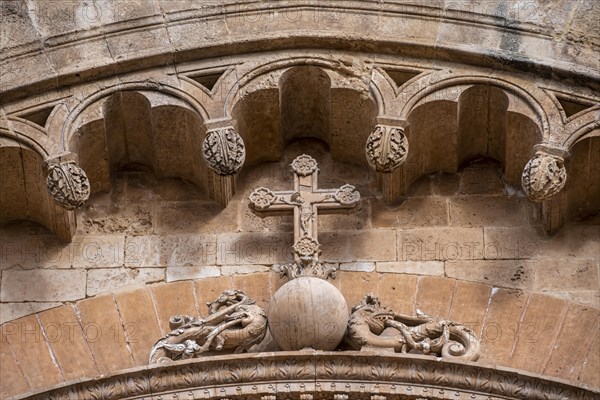 Detail of the main facade