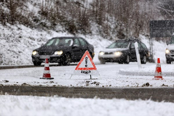 Winter traffic conditions