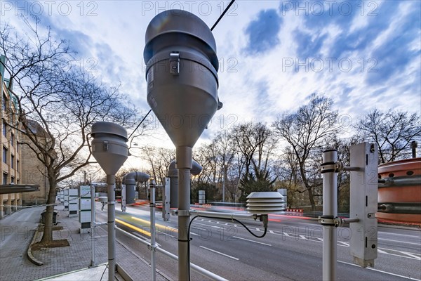 Traffic on the road at Neckartor